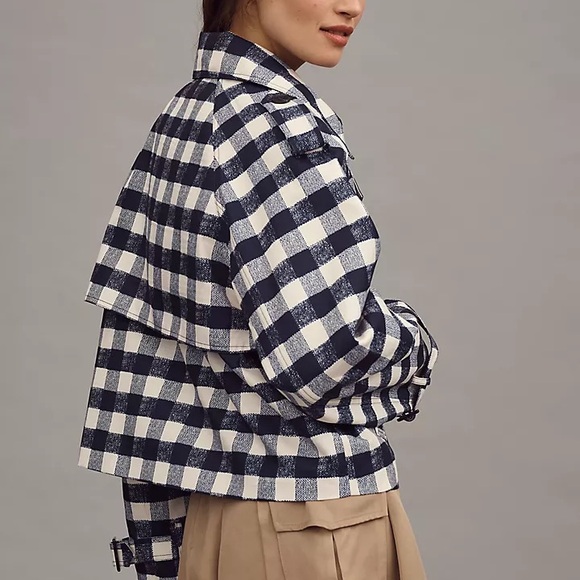 Maeve Other - New Without Tags• Anthropology • Maeve Crop Trench Coat (xs)